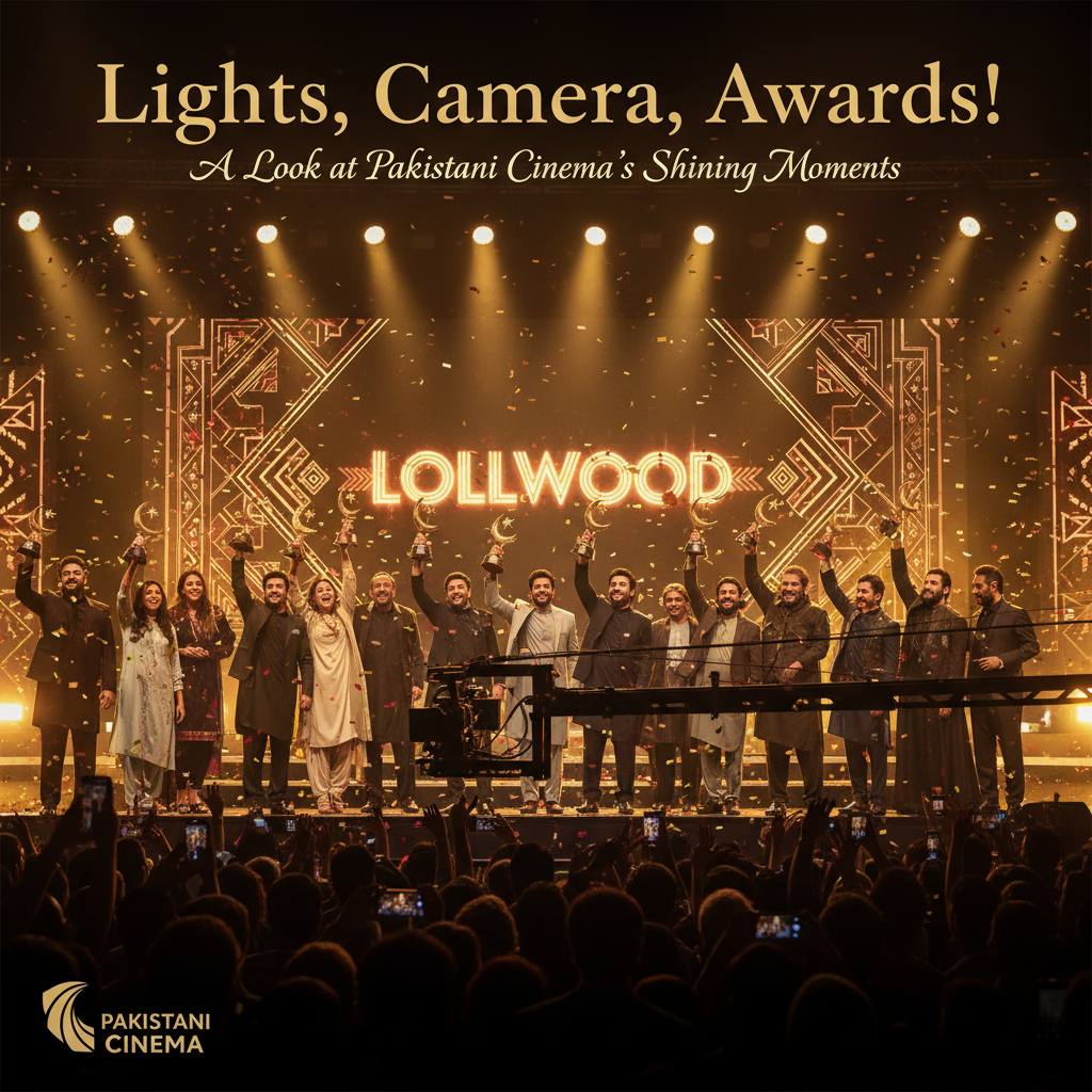 Lights, Camera, Awards! A Look at Pakistani Cinema's Shining Moments
