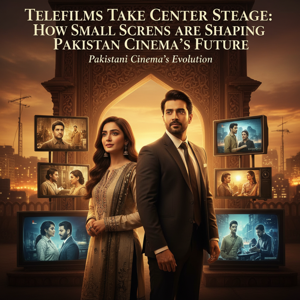 Telefilms Take Center Stage: How Small Screens are Shaping Pakistani Cinema's Future